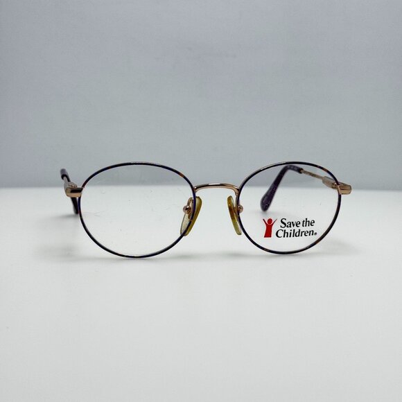 Save The Children Eyeglasses Eye Glasses Frames SCF913 Purple Kids 46-18-120 - Picture 1 of 8